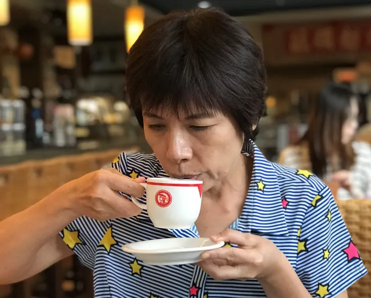 香醇好喝的阿里山水洗豆