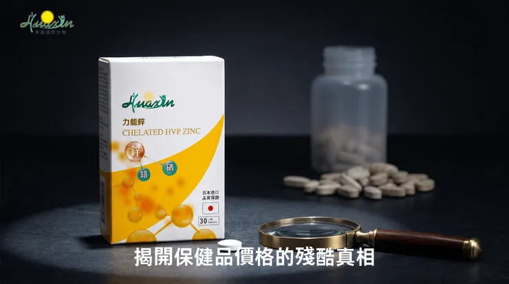 保健食品的價值，不只在價格，更在每一次補充是否真正被身體善用