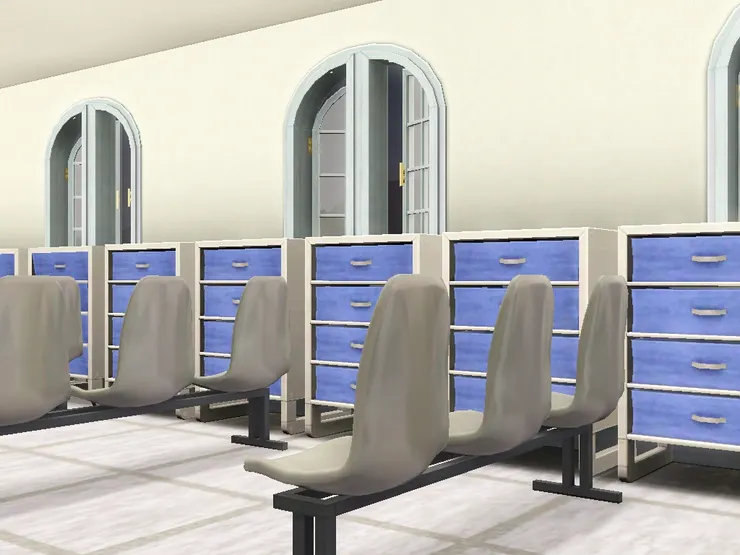 這是用來開大型講座的房間，以前用舊軟件也畫過，現在參照了當時所畫的。