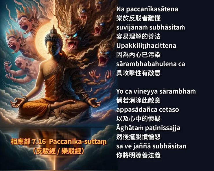 佛陀法語 | 關於反駁