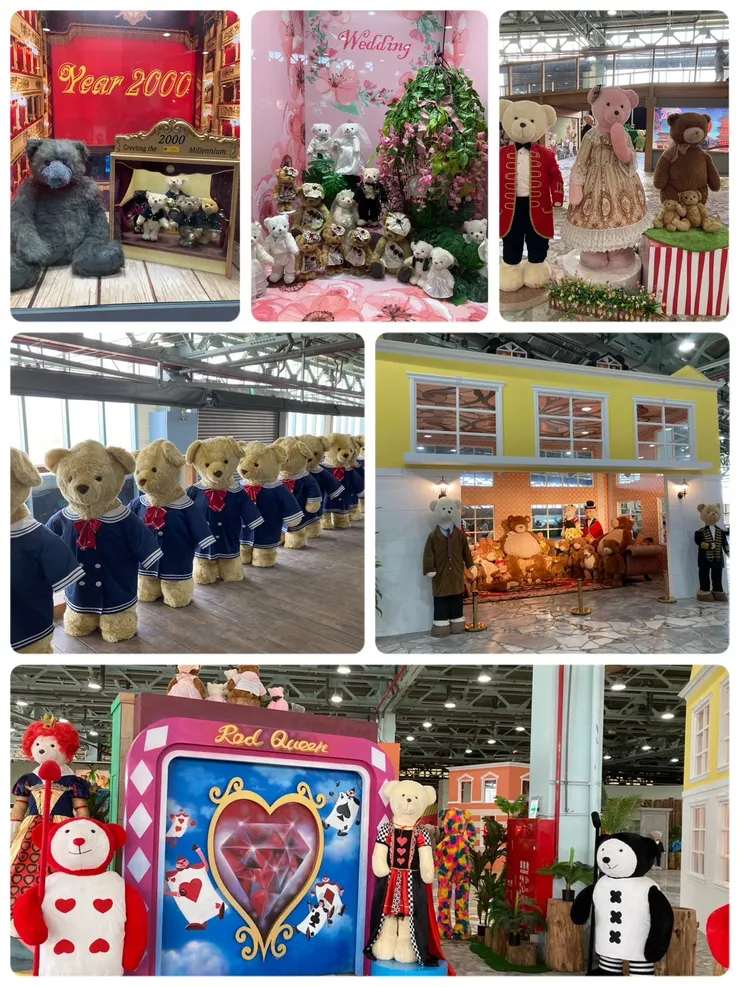 博物館內有更多熊熊可以拍照！