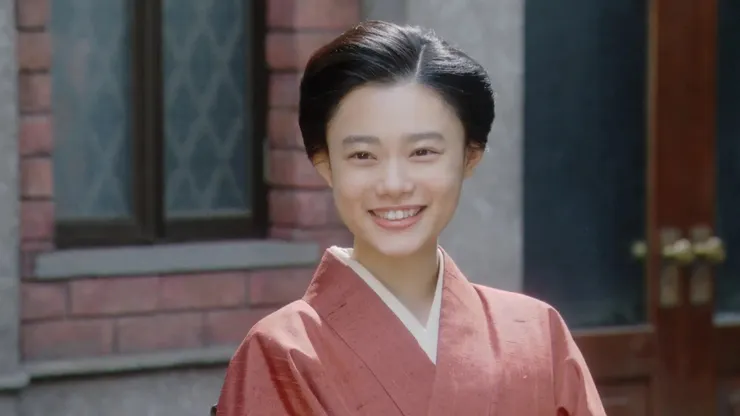 杉咲花成為晨間劇《小女侍》女主角，形象清新正面。（圖／翻攝 NHK）