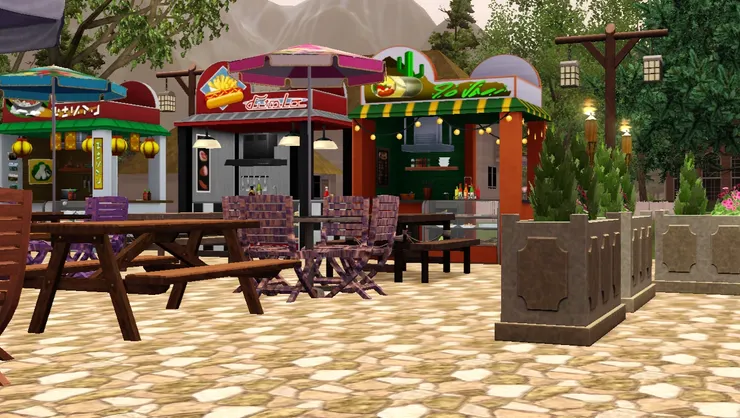 這邊還有其他小吃攤檔！