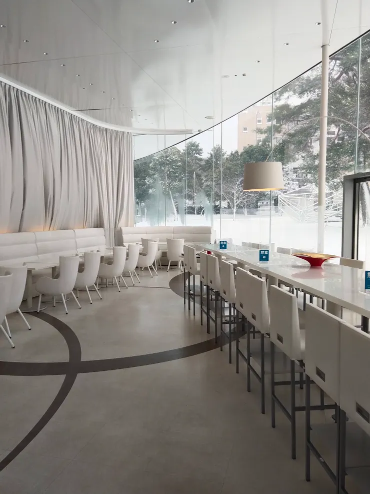 很有藝術氣息的一間餐廳