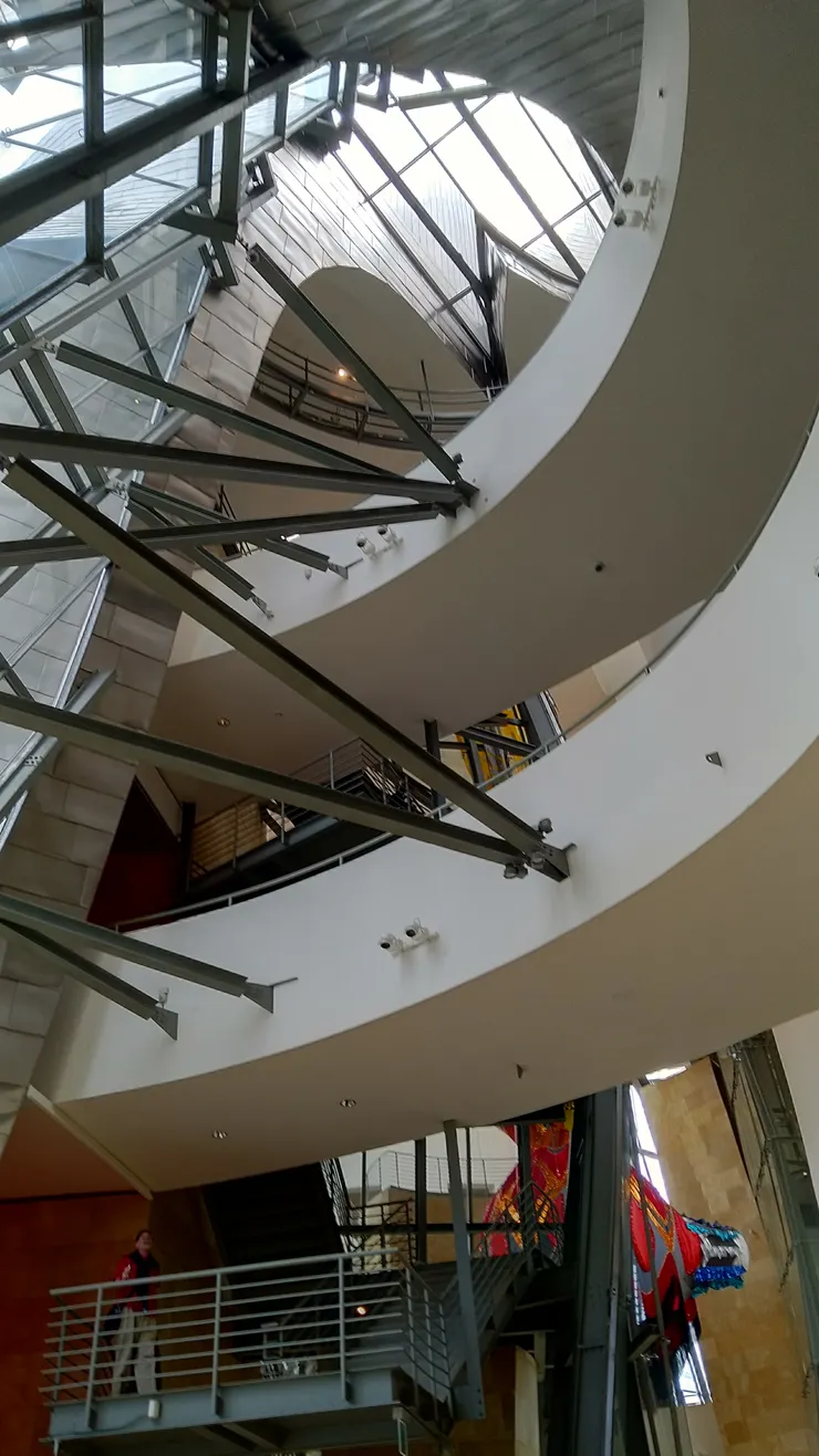 館內一角--大量光線灑入