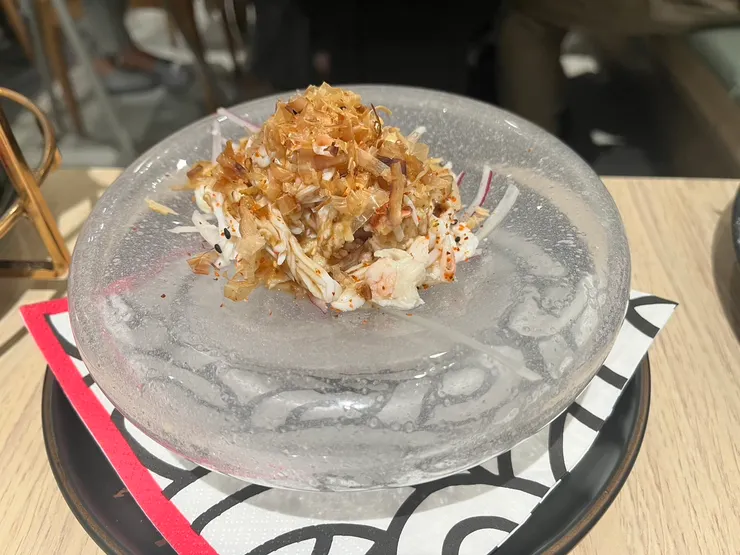 招待-鱈場蟹沙拉