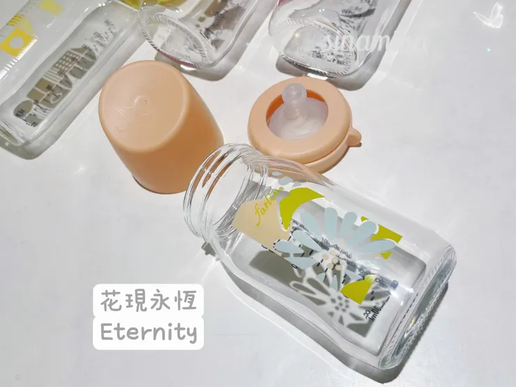 160ml奶瓶配件分解圖