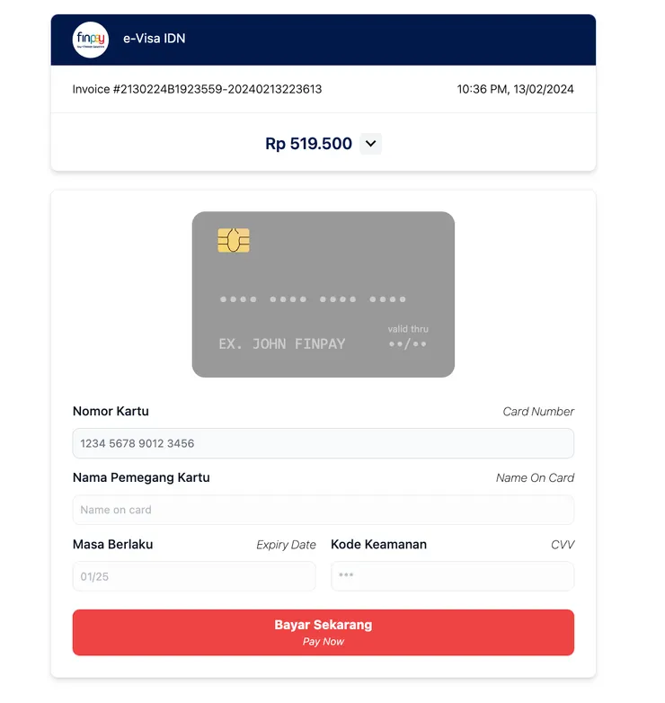 挑選剛才填寫好的那個草稿，按下付款，會挑出線上刷卡的流程