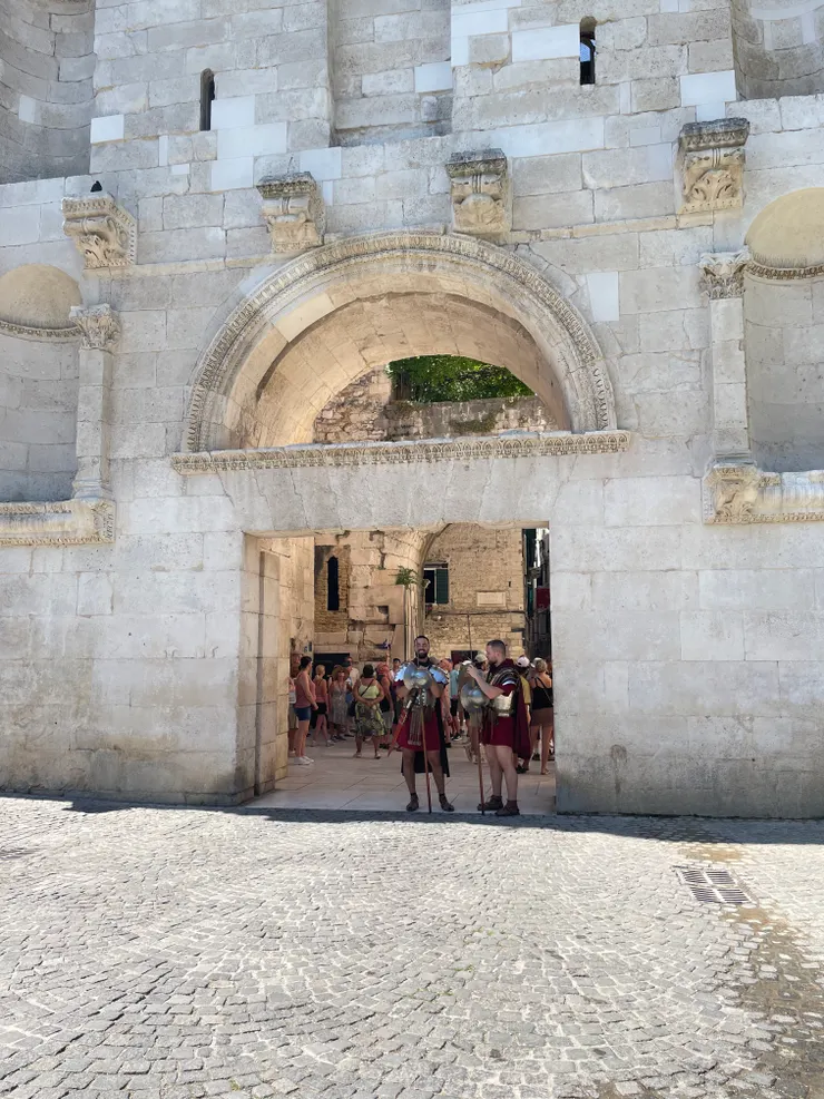 金門處的拍照守衛