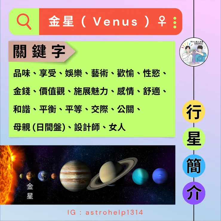 金星-關鍵字