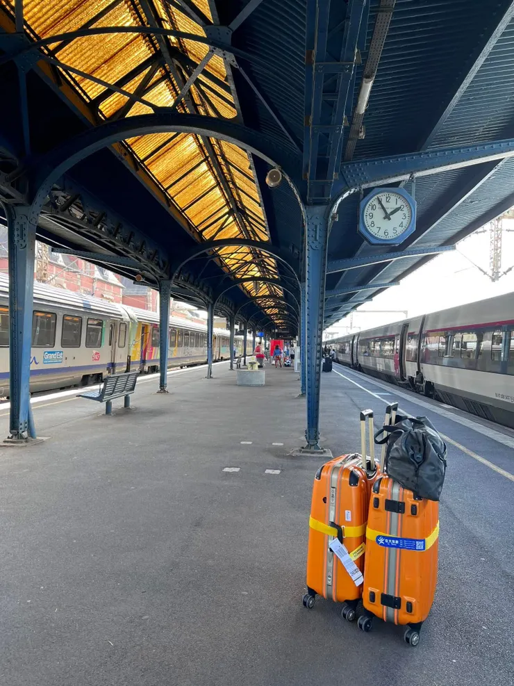 記錄一下到站的時間