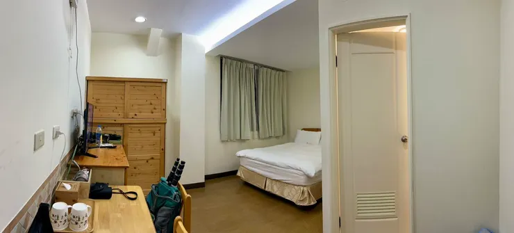 圖11 住宿綠野山莊,空間寬敞舒適