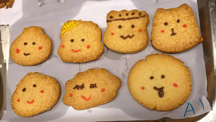 我覺得女兒畫得雖然簡單但是超可愛的啊！