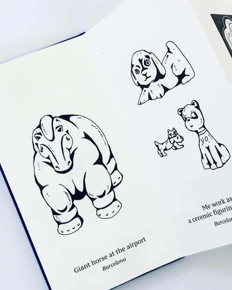 新zine《歐洲夢》中的物件