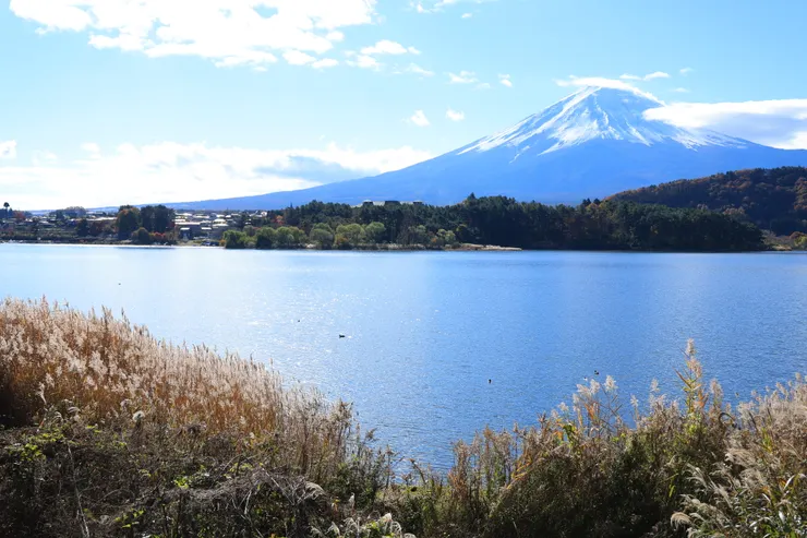 2024年的大晴天!富士山與河口湖景(圖片於官網購買)