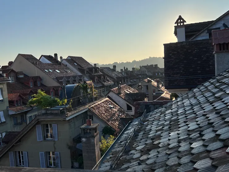 站在露台看到的風景，喜歡！