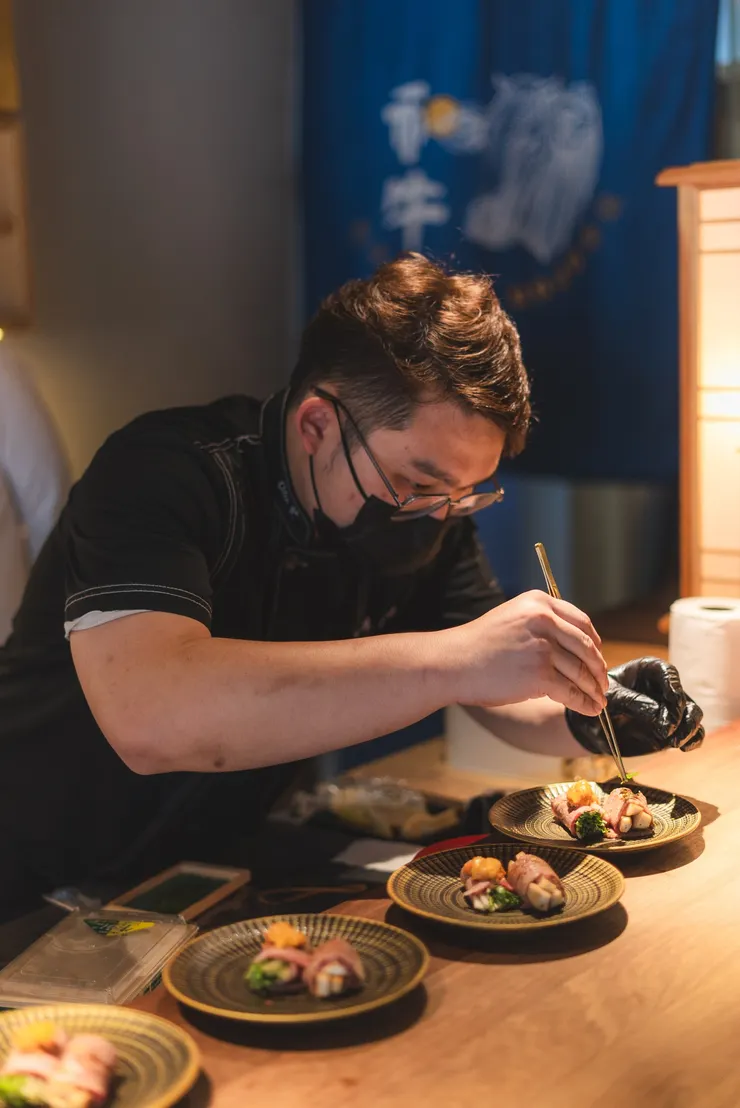 每一道料理，都是廚師們的用心。
