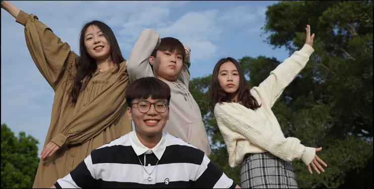 受訪者們 由左到右依序為受訪者一號 受訪者二號 受訪者三號及受訪者四號 攝於2024/12/11