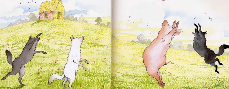 《三隻小狼與大壞豬》