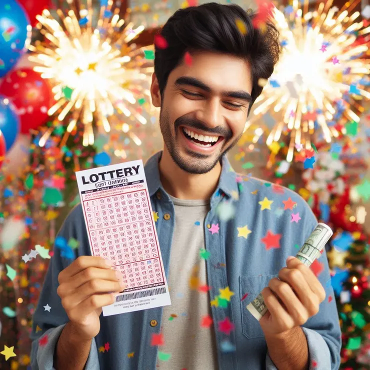 copilot。請幫我畫張圖：買樂透彩中頭獎