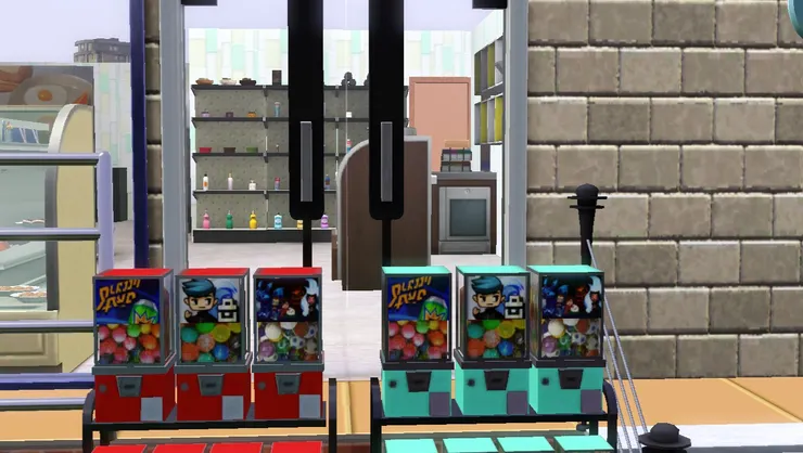 我覺得扭蛋機是便利店的招牌，以前沒那麼多地方能扭蛋。