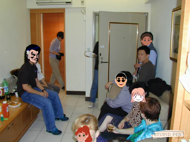 天南地北的聊著天