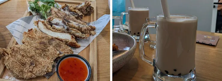 Formosa Modern Asian Cuisine_雞排與珍奶