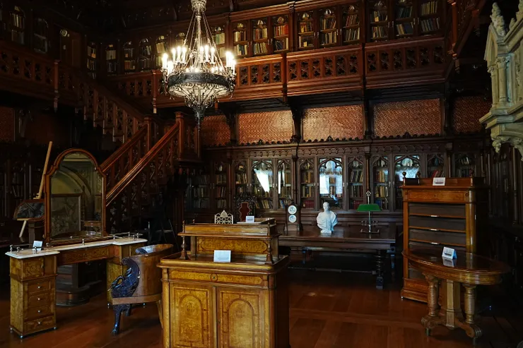 好喜歡這種復古書房