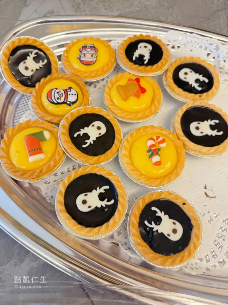 聖誕檸檬＆巧克力塔（22 個）$800｜ㄧ之軒