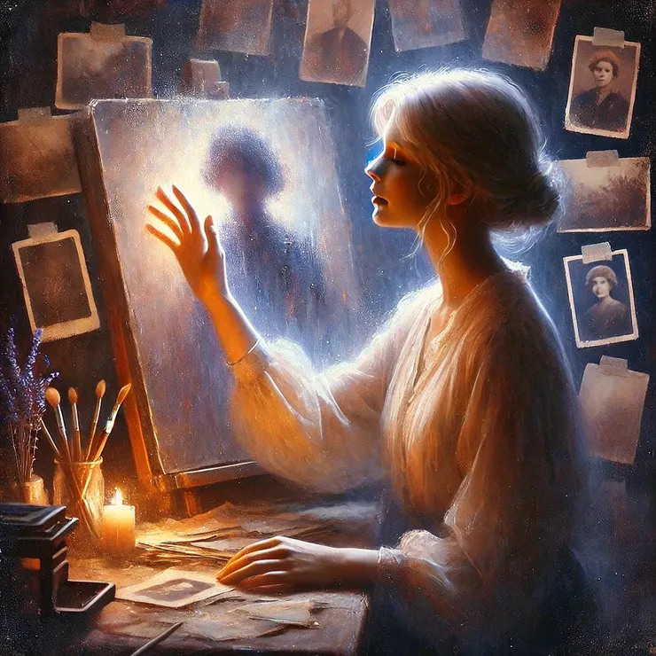 Intrigued, Jane leaned closer. Every brush of her fingers across the worn paper seemed to stir echoes of laughter and whispered promises.