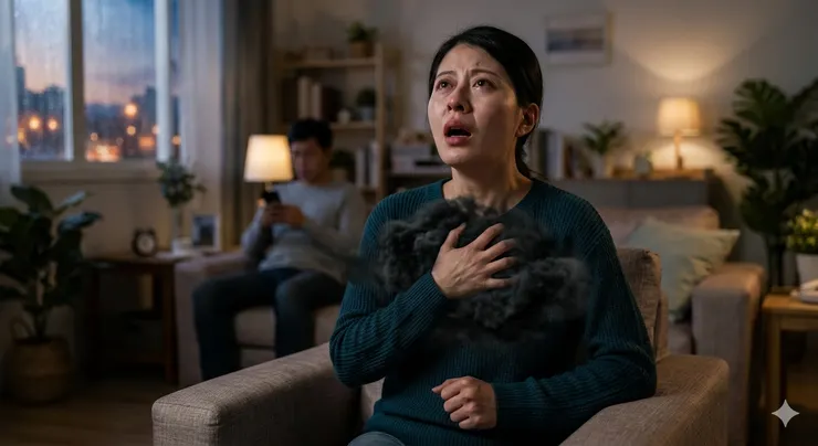 雲散時，方見月