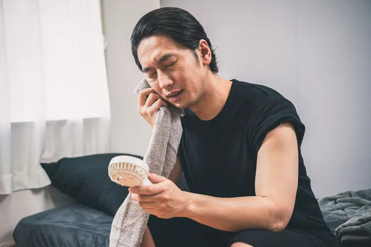 天氣很熱 (圖片來自Photo-ac)