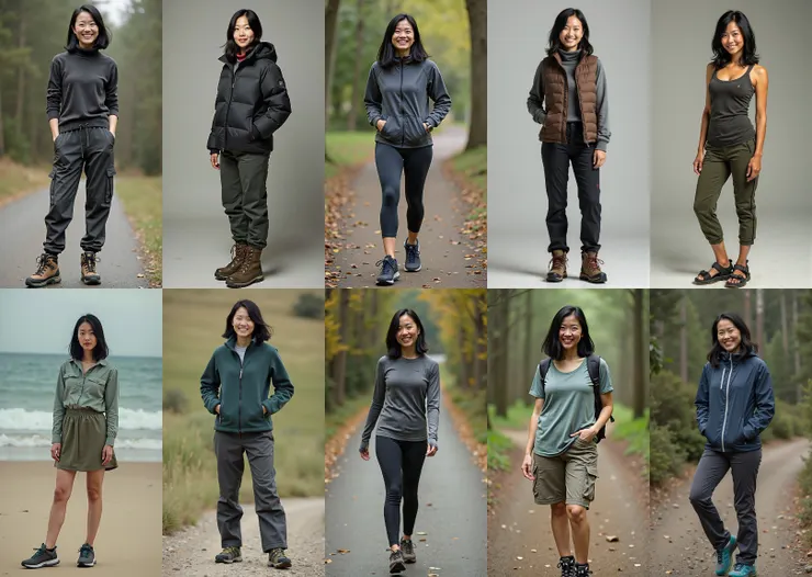 女性服飾穿搭參考書 04 登山