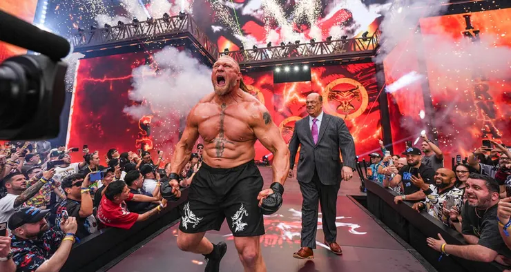 毫無預警，WrestleMania 42 成了 Brock Lesnar 的告別戰。