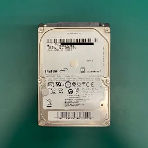 SAMSUNG ST1000LM024 資料救援推薦