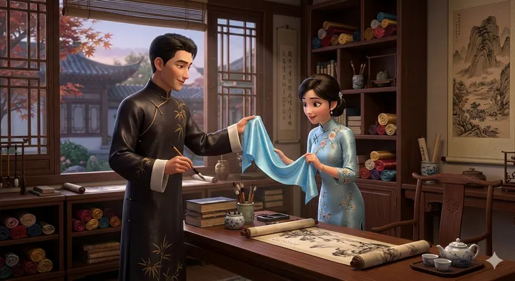 墨染錦繡，絲路尋芳