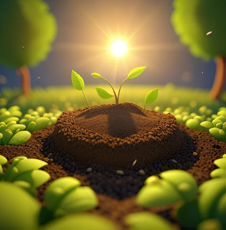 滋養種子的陽光、雨水與土壤