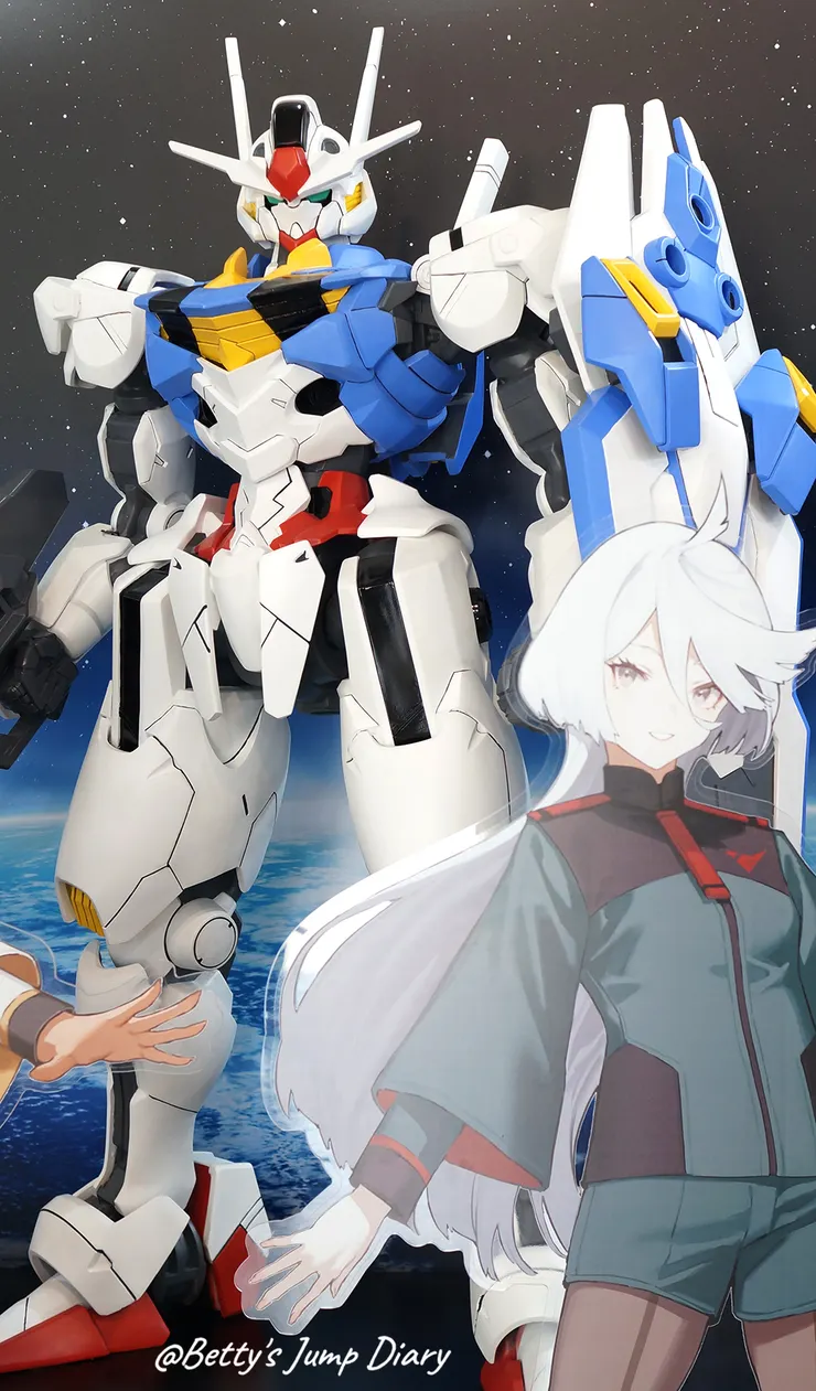 ▲水星的魔女-風靈鋼彈/圖片來源:Betty's Jump Diary