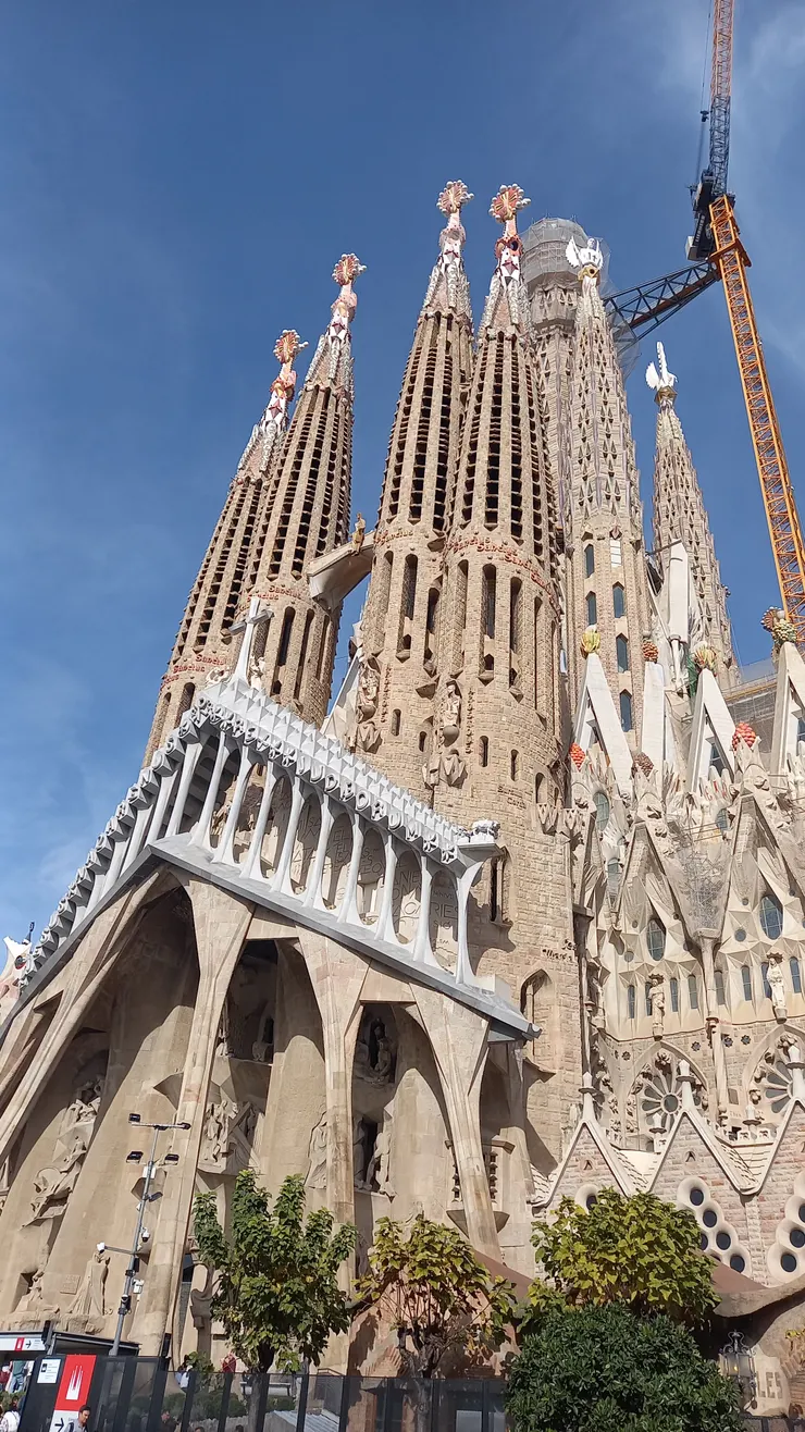 西班牙巴塞隆納高第聖家堂