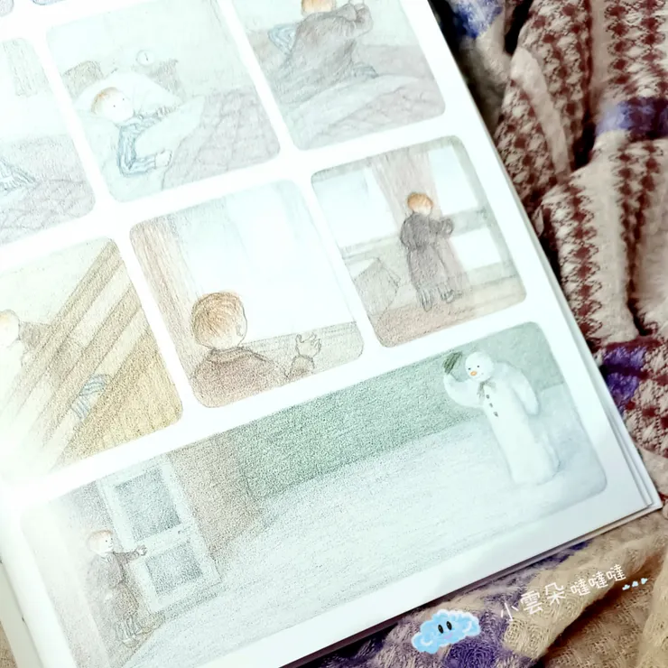 到了夜晚，雪人突然動起來了！