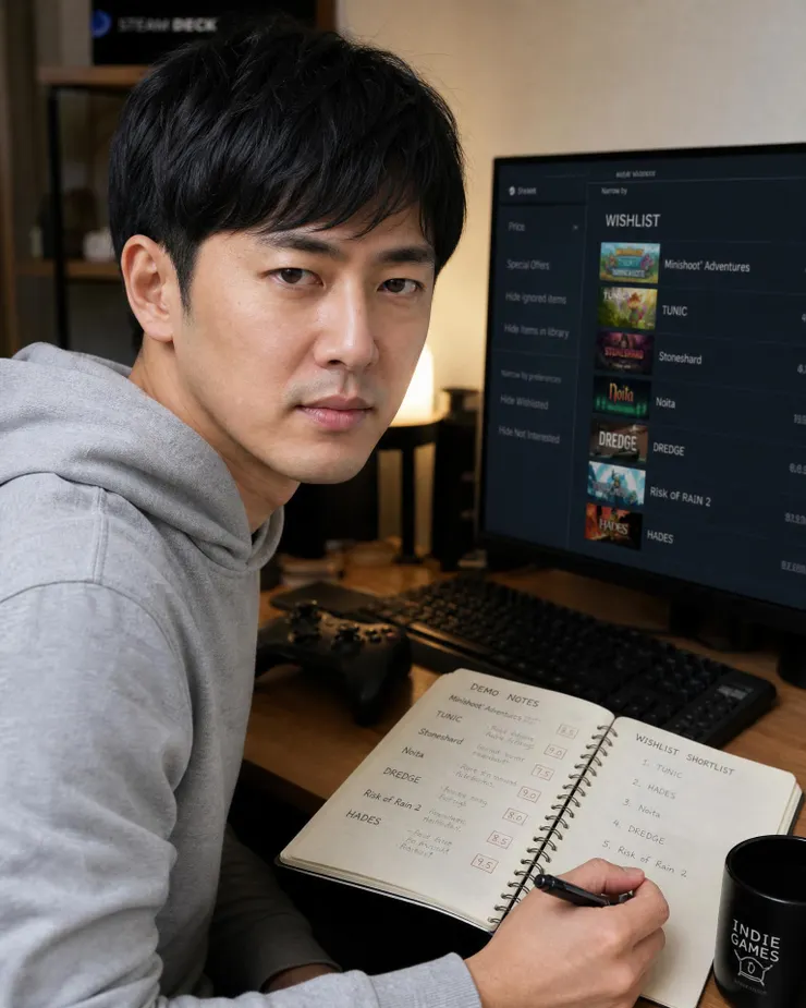 梁练伟整理 Steam 新品节独立游戏愿望单与避坑评分