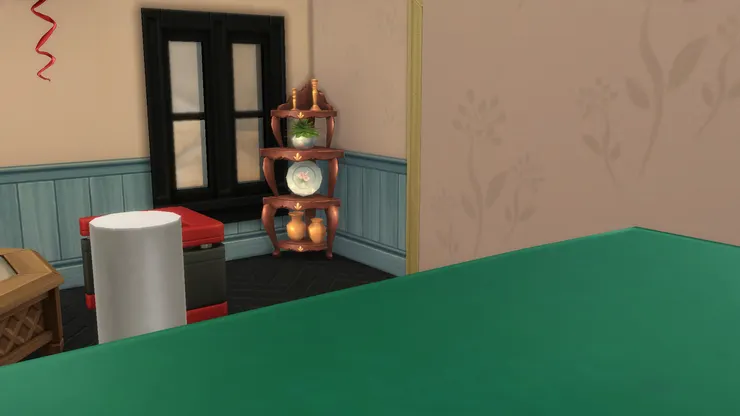 在角落裏的裝飾很容易積塵和被人遺忘。