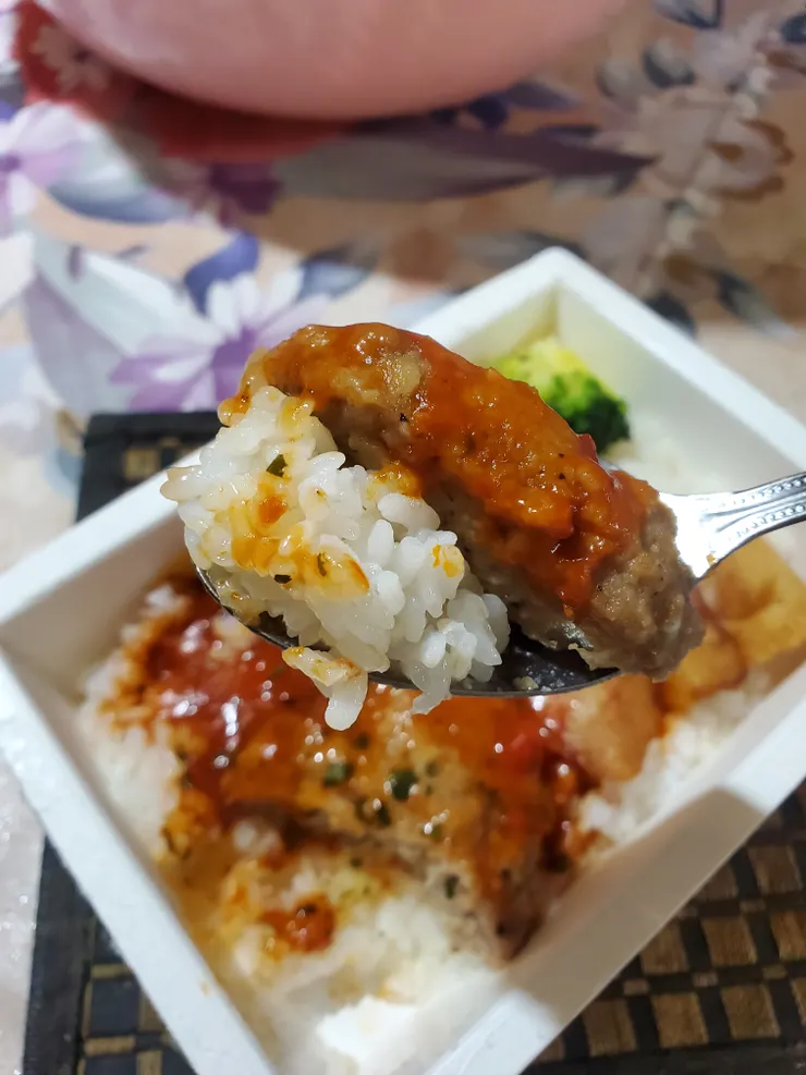 白飯Q彈肉下飯好吃