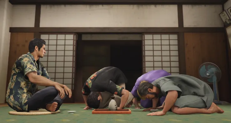 被桐生的真誠打動，琉道一家決定認他為大哥。