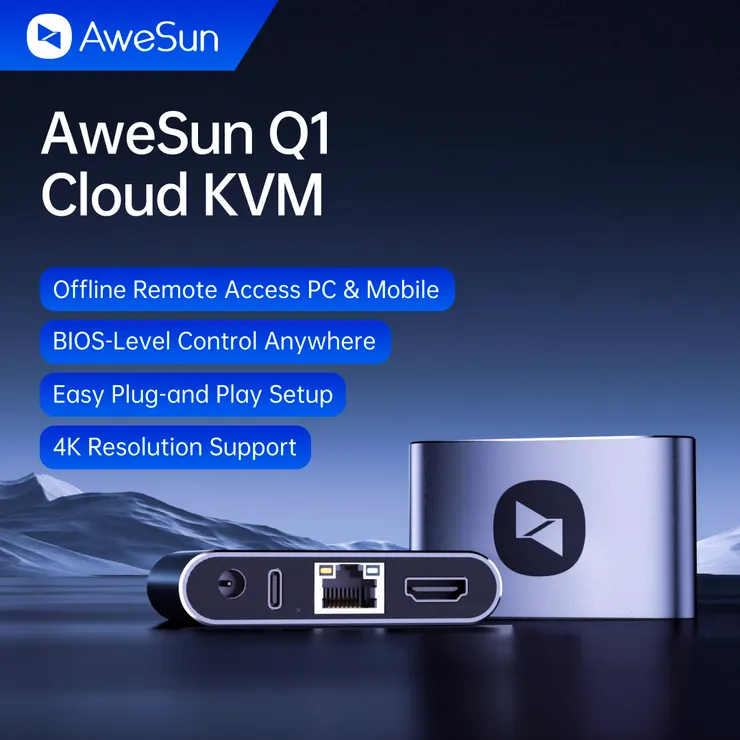 AweSun硬體—全球連寫、遠端開機