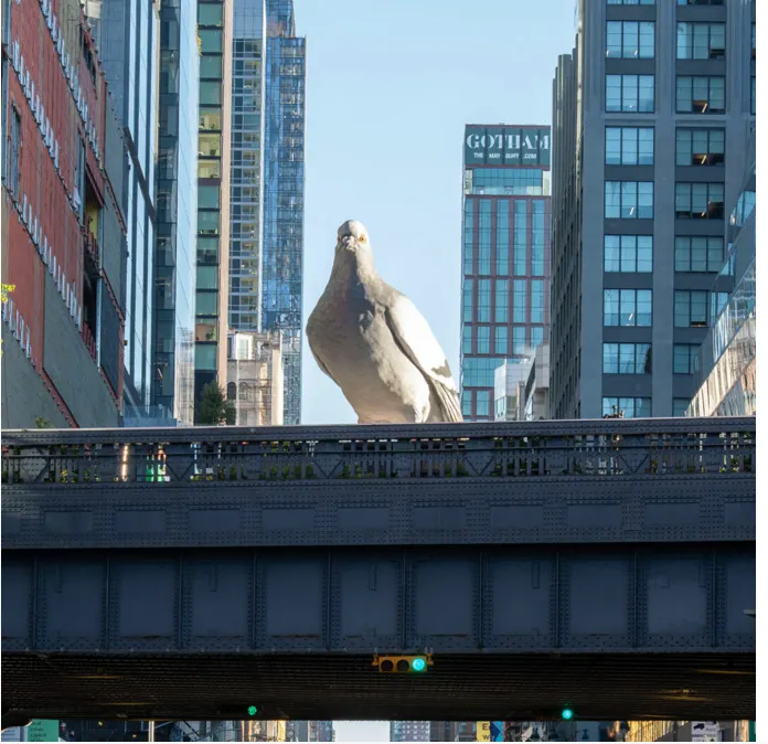 高線公園(The High Line)是由廢棄高架鐵路改建而成,是古蹟活化的成功案例。