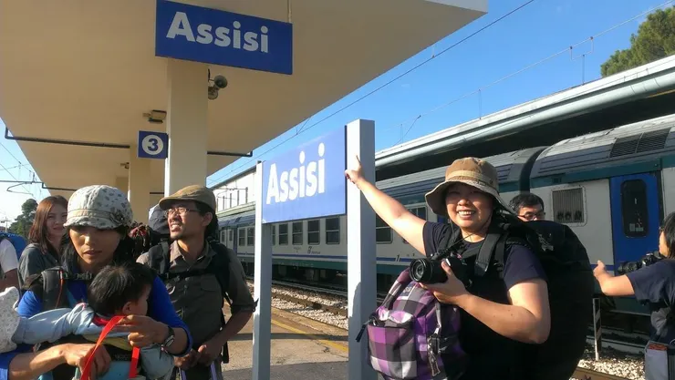 而我2013的義大利信心之旅，便是追尋著小窮人的成道之路而展開。