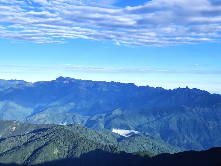 ▲眺望雪山聖稜線