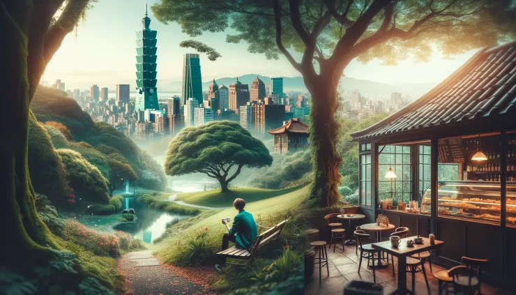 一個人放空的小時光