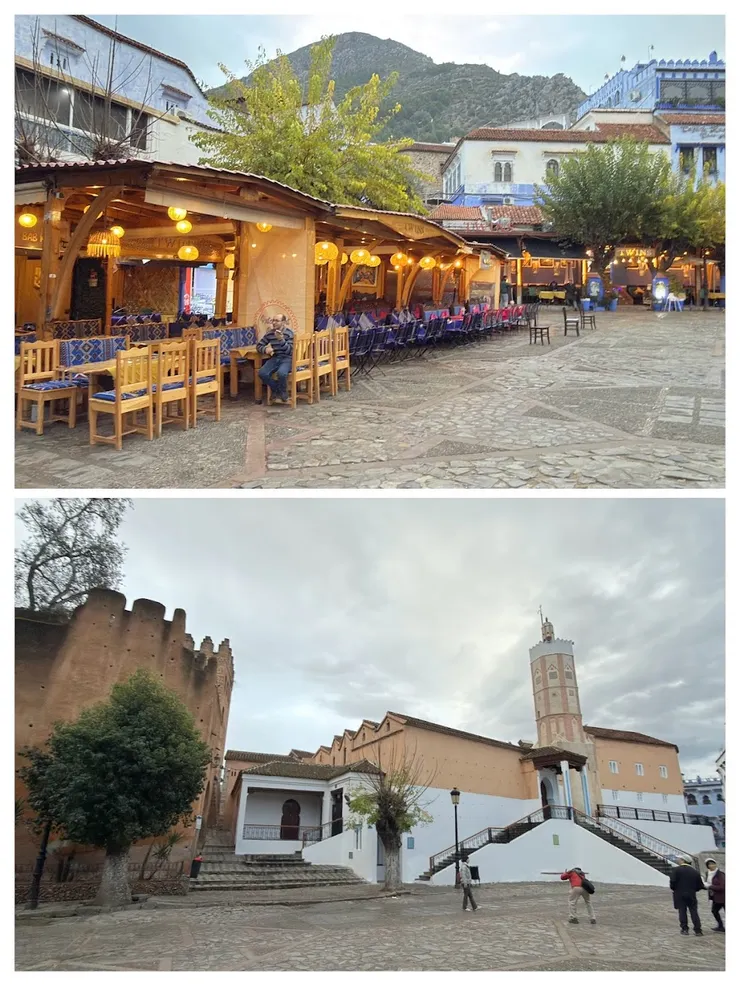 白天的清真寺廣場